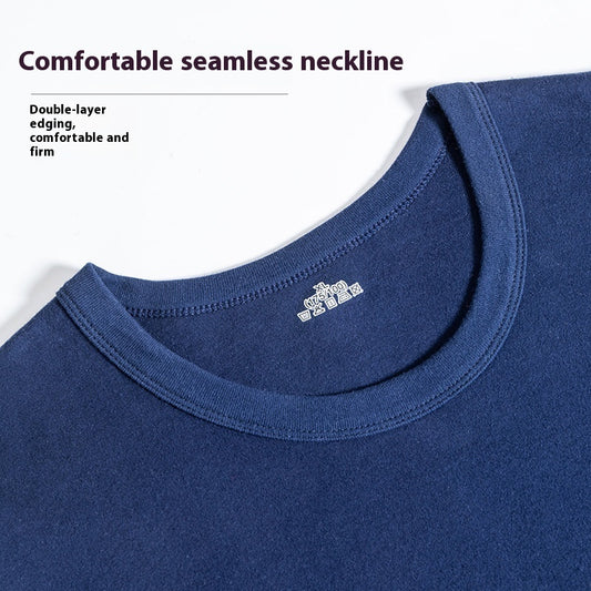 Men's Pure Cotton Thermal Underwear Suit