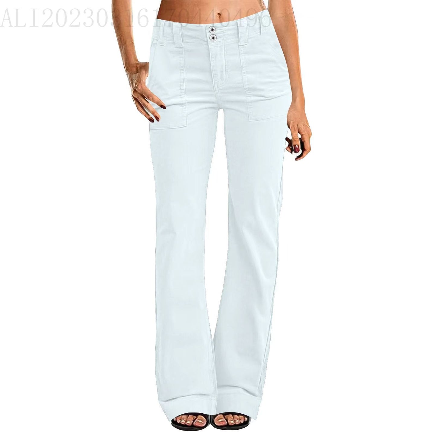 Lightweight Zipper Pocket Exercise Workout Pants