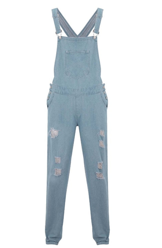 Great Fashion Men's Sling Denim Romper