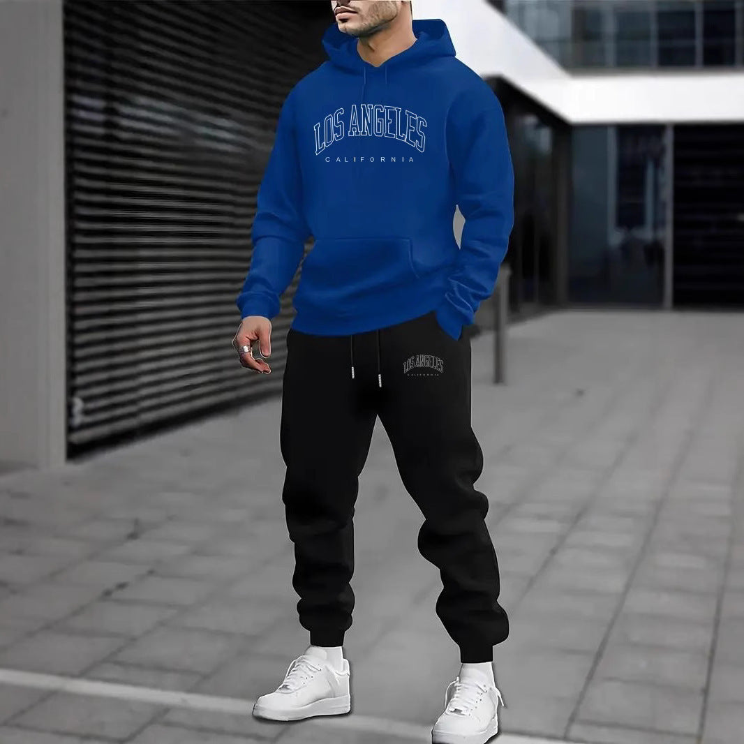 Men Sweatshirt And Sweatpants Suit Men