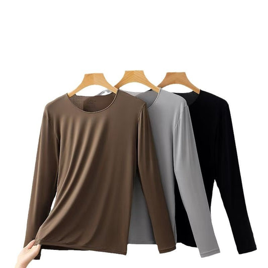 Men's High Elasticity Warm Ultra-thin Pants Set