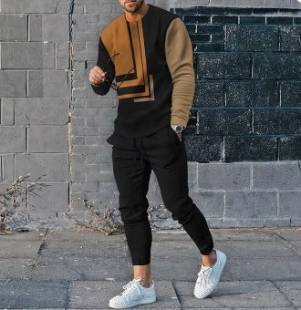 Men's Ethnic Style Long Sleeve Trousers