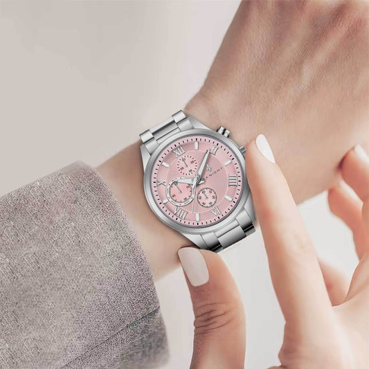 Men Watch Waterproof Stainless-Steel