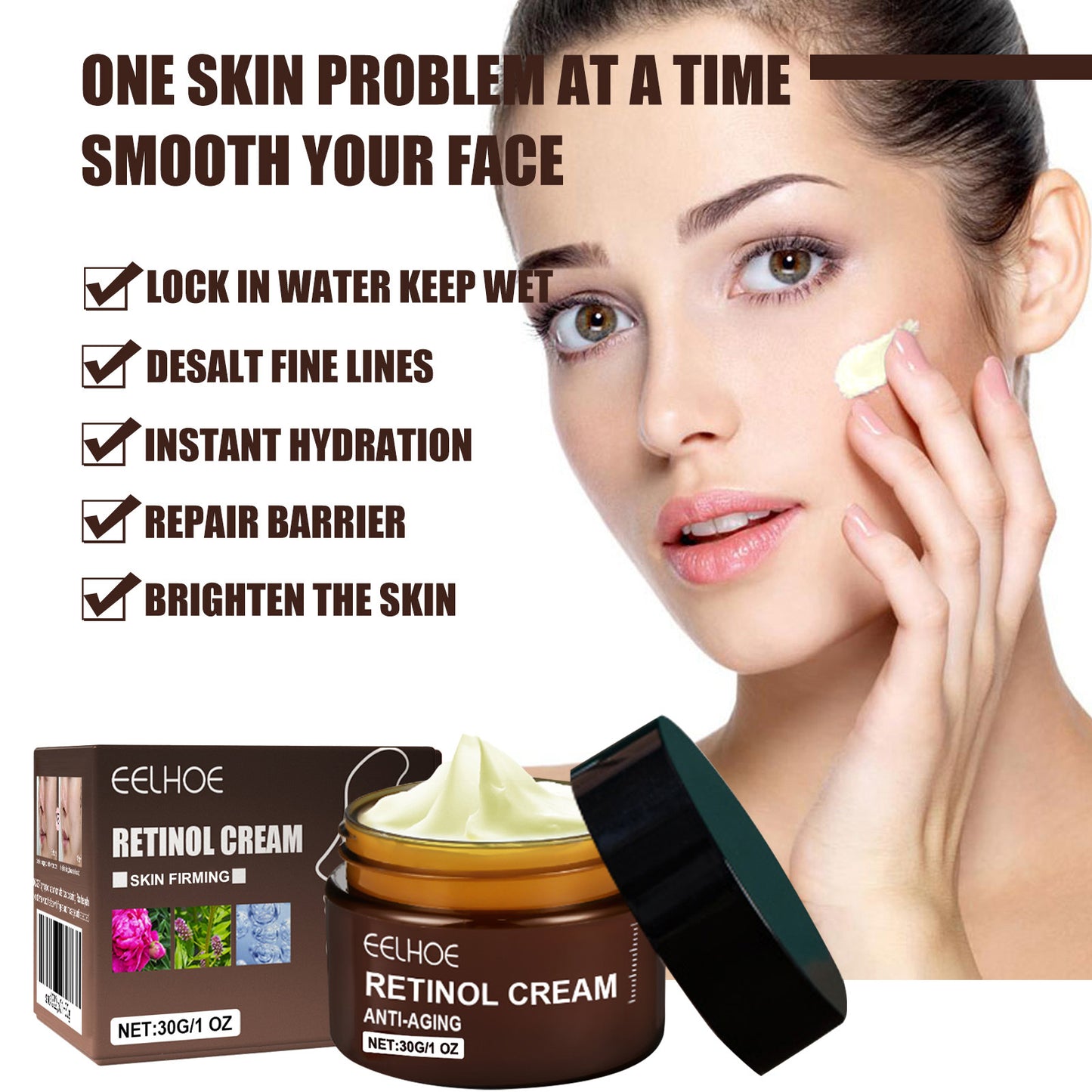 Retinol Anti Aging Wrinkle Removal Firming Cream