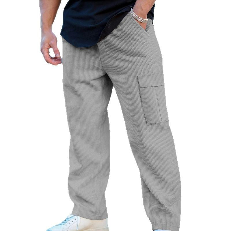 Men's Versatile Loose-fitting Wide-leg Trousers