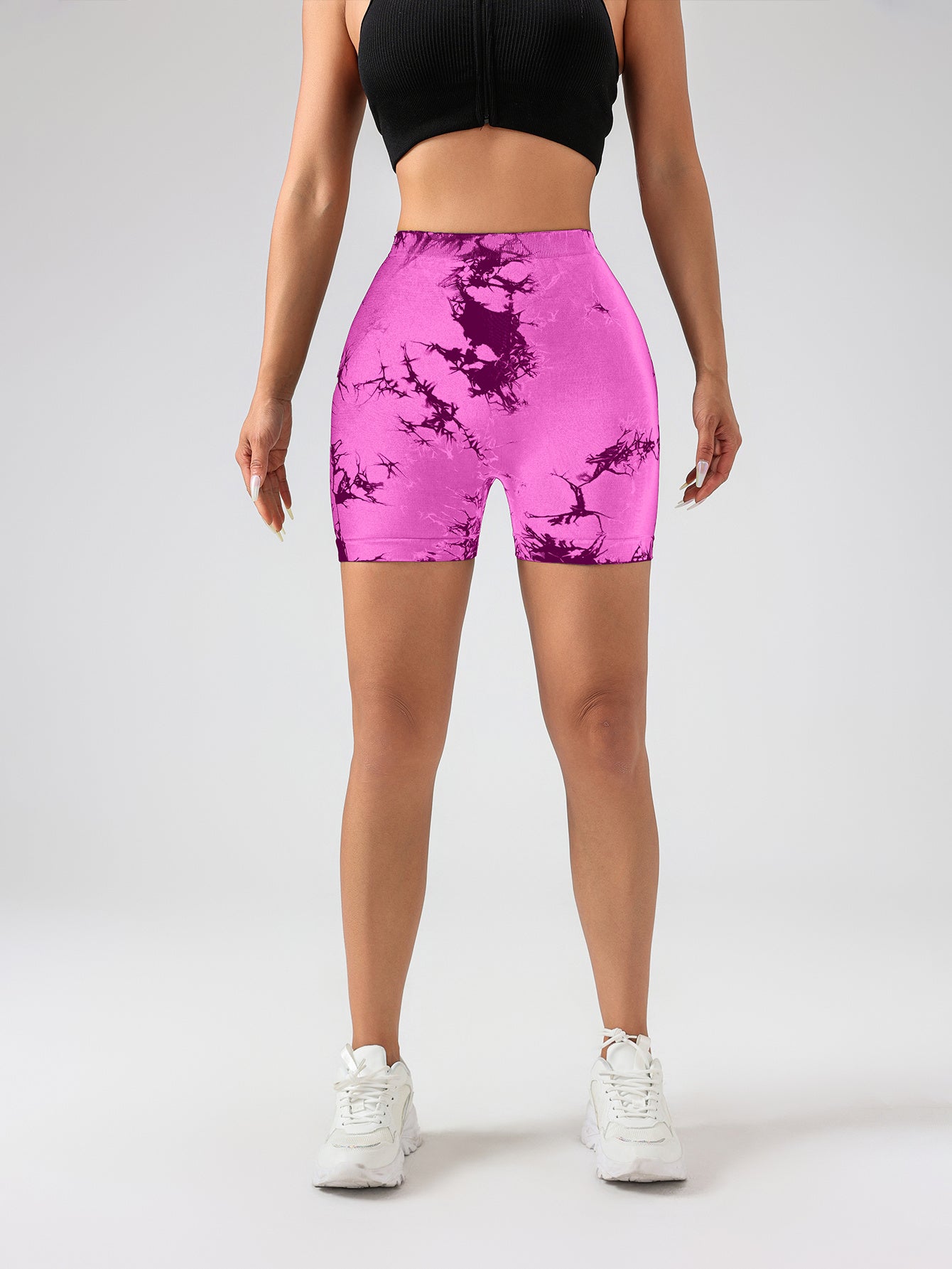 Women's Tie Dye High Waist Fitness