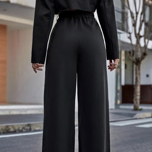 High Waisted Wide Leg Pants