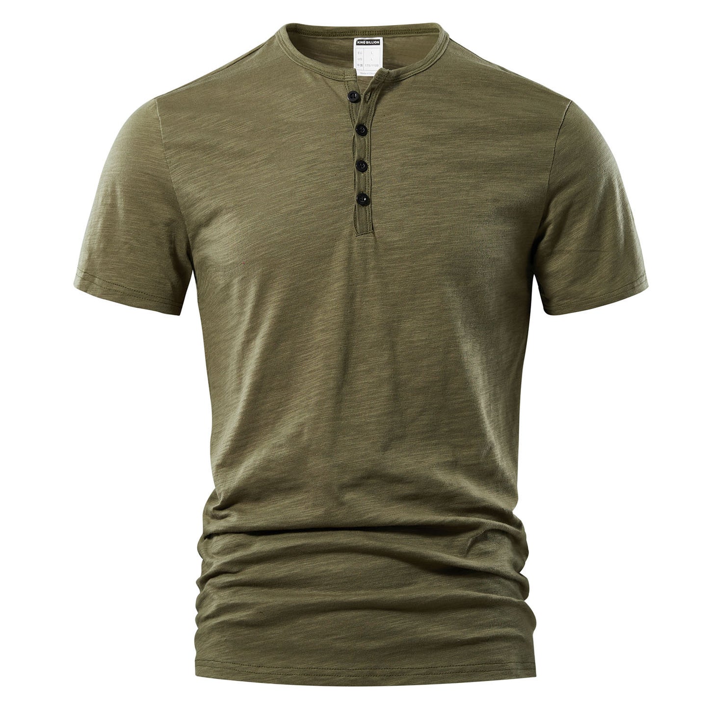 Men's Slub Cotton Short Sleeve