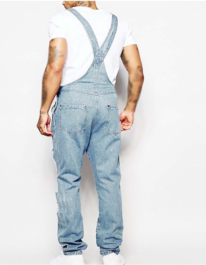 Great Fashion Men's Sling Denim Romper
