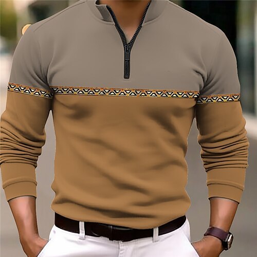 Men's Trendy Loose Lapel Sweatshirts
