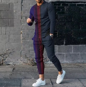 Men's Ethnic Style Long Sleeve Trousers