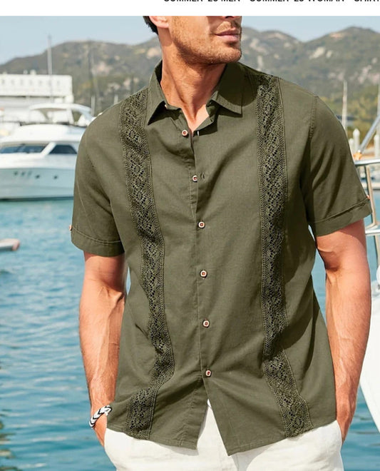 Men's Fashion Short Sleeve Shirt