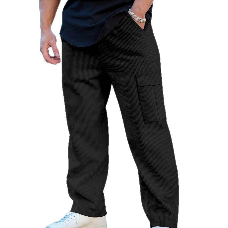 Men's Versatile Loose-fitting Wide-leg Trousers
