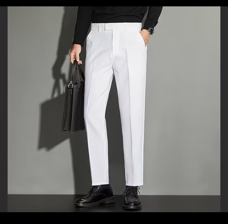 All-matching Ankle-length Suit Pants