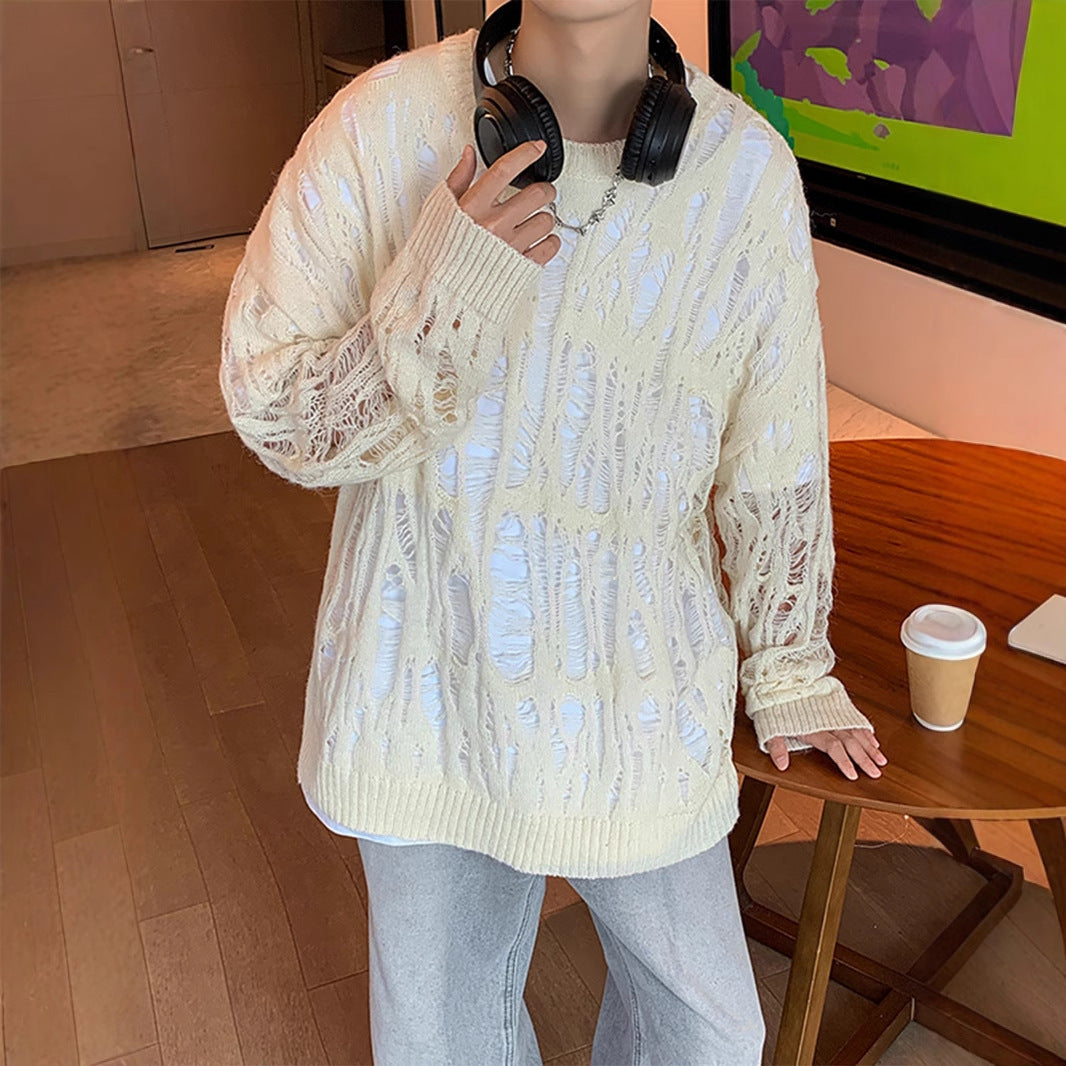 Hollow Loose Thin Sweater Sweatshirts