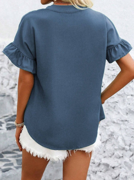 Women's Simple Short Sleeve Tops