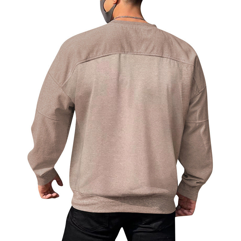 Men's Sweater Wear Loose Terry