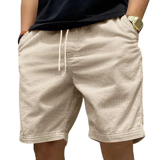 Men's All-matching Thin Corduroy Shorts