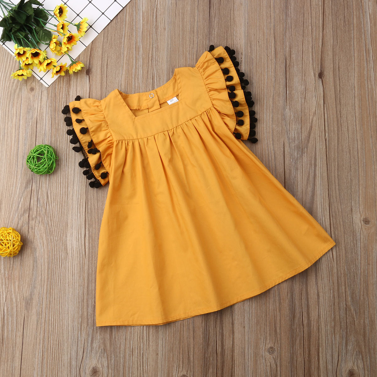 Children Clothing Sleeveless Kids Girls Dress