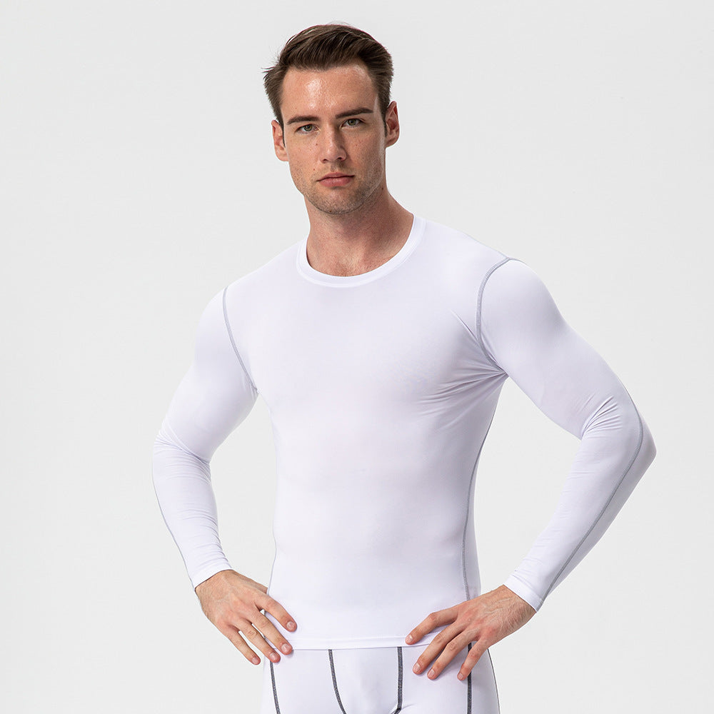 Men's Tight Training Sports Long Sleeve T-shirt