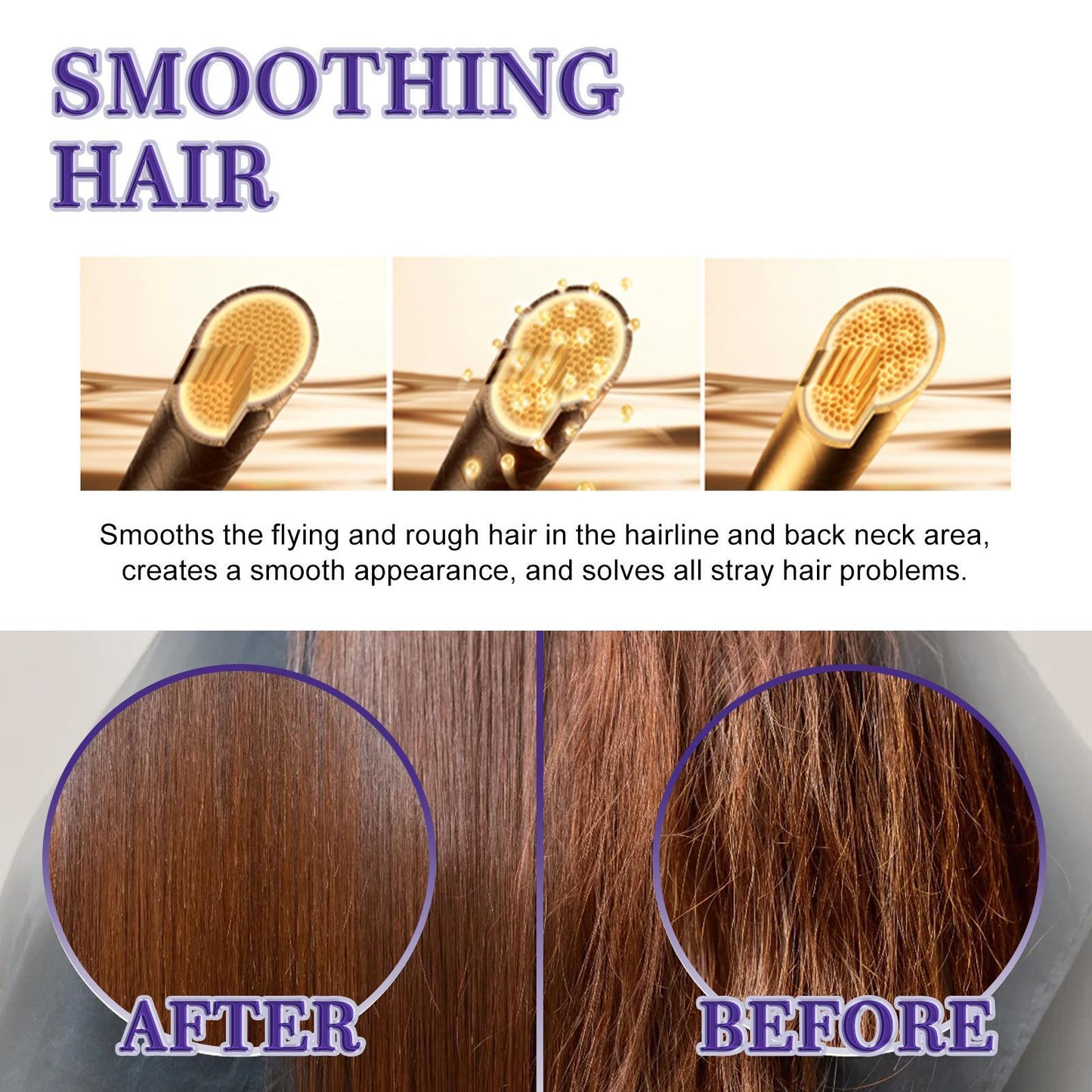 Hair Finishing Broken Hair Styling Cream Haircare