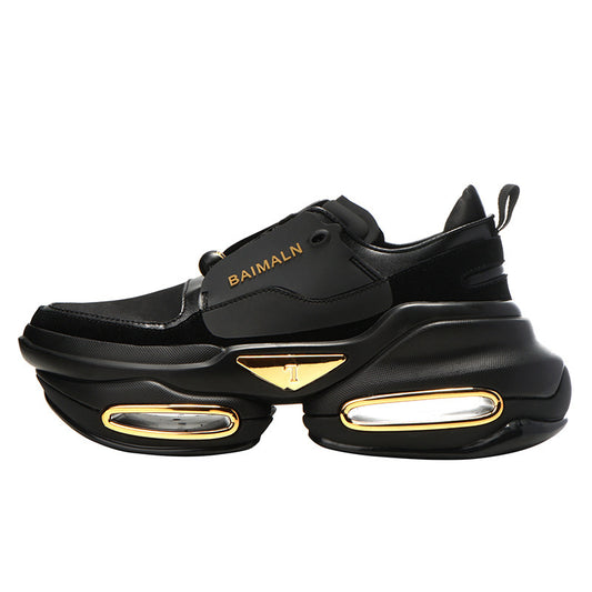 Hollow Stretch Platform Heightened Sneakers