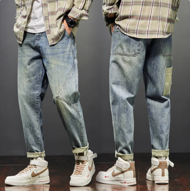 Loose Straight Tube Haren Jeans