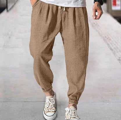 Fashion Loose Men's Ankle Banded Pants