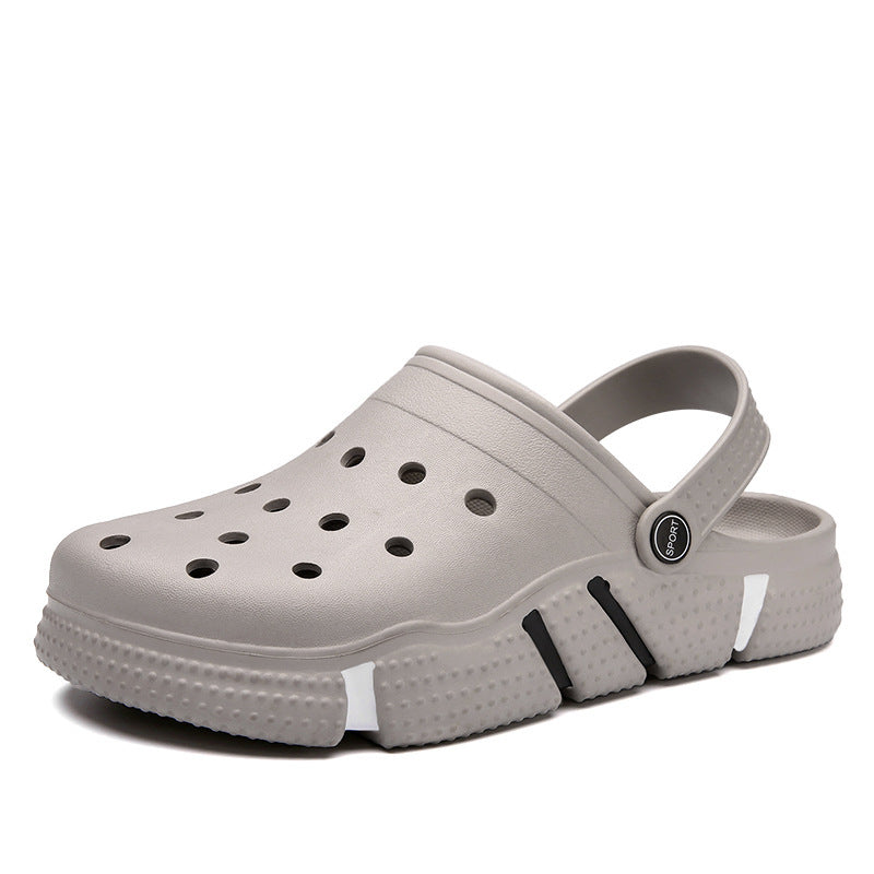 Men Sandals Hole Shoes Beach Slippers