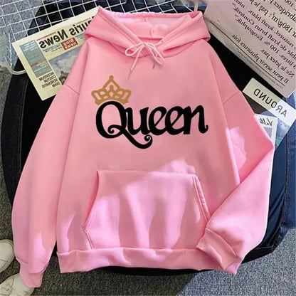 QUEEN Fleece Hooded Sweatshirt