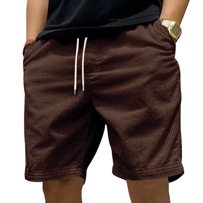 Men's All-matching Thin Corduroy Shorts