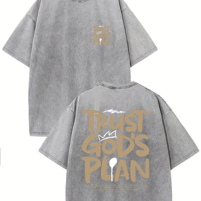Men's High Quality Cotton Pattern T-shirt