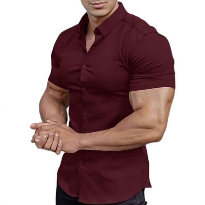 Men's Thin Short Sleeve Shirt