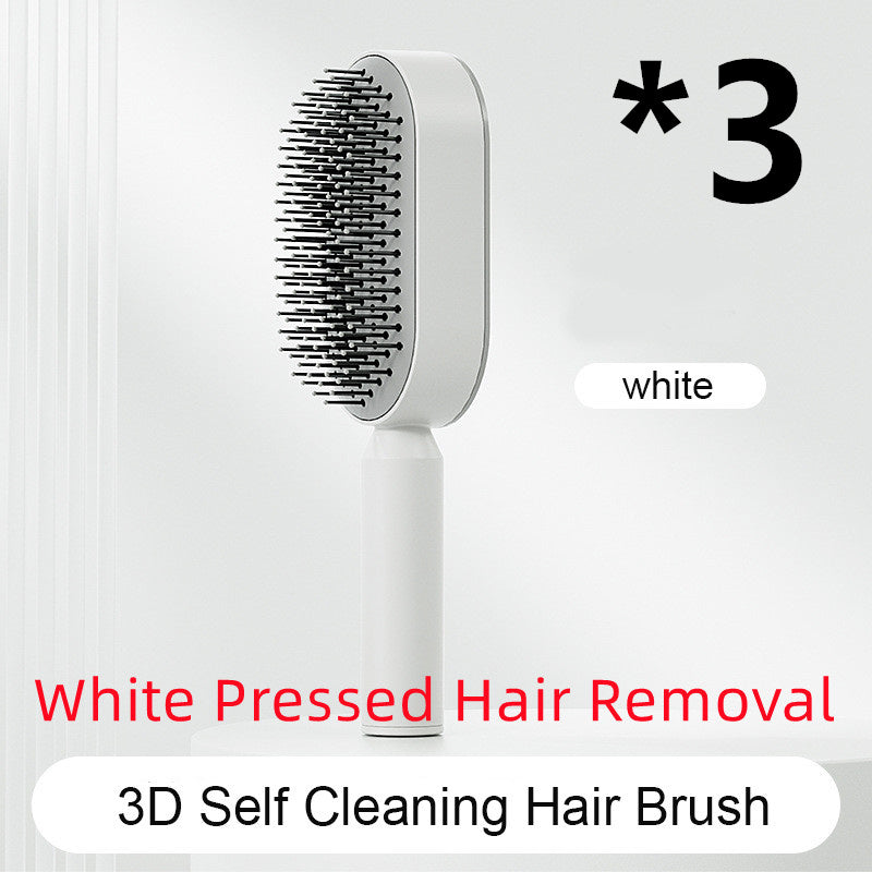 Self Cleaning Hair Brush Hair Loss Airbag Massage