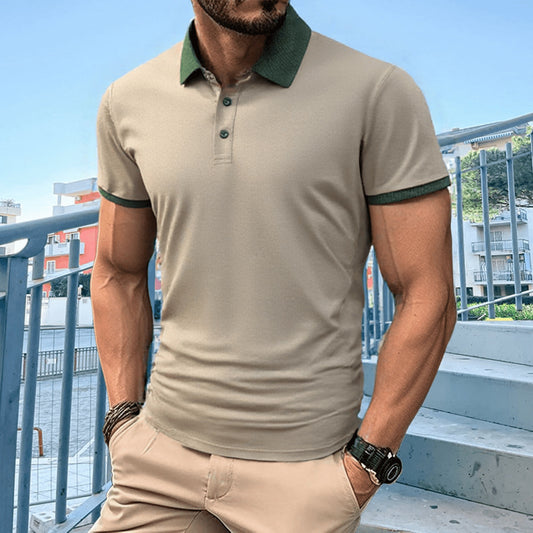Polo Shirt T-shirt High-end Lapel