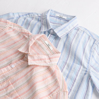Striped Minimalist Short Sleeve Shirt