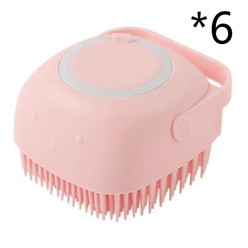 Dog Bath Massage Gloves Brush
