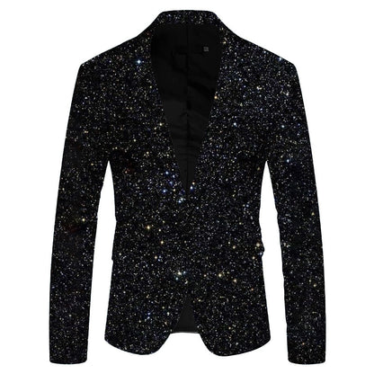 Men's New Fashion Individual Casual Suit