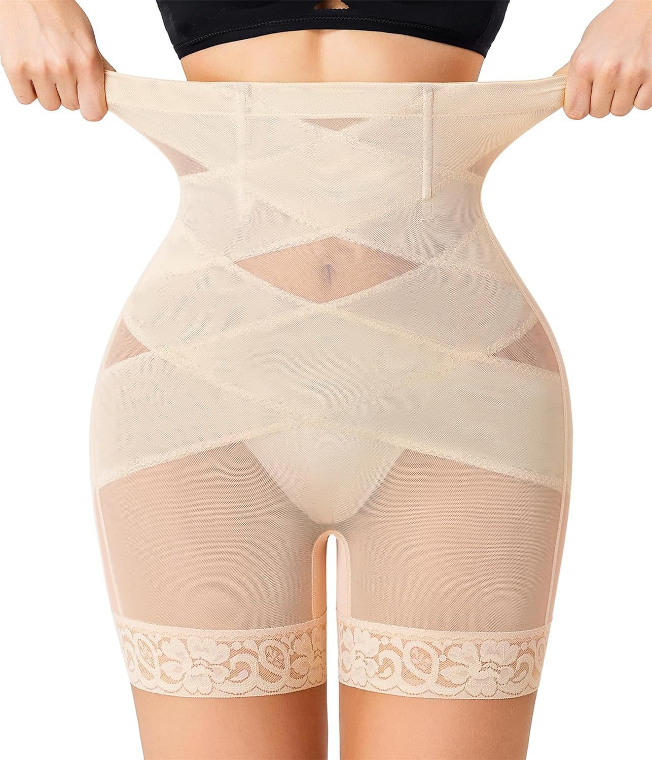 Mesh Lace Breathable Hip Lifting