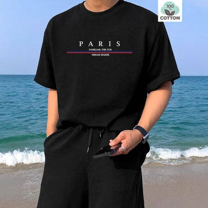 Men's Short-sleeved T-shirt Pure Cotton