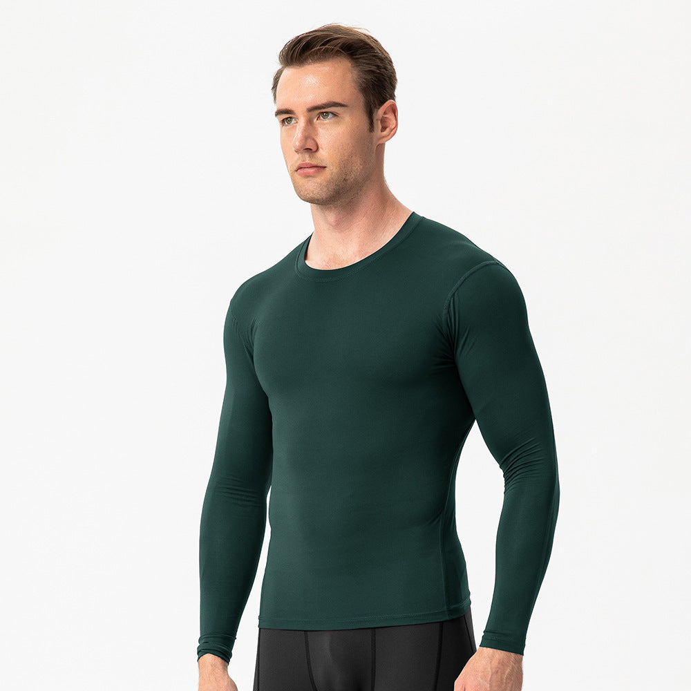 Men's Tight Training Sports Long Sleeve T-shirt