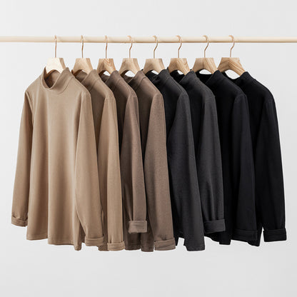 Pullover Stand Collar Boys Undershirt