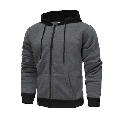 Men's Hoodi Zipper Cardigan Outerwear
