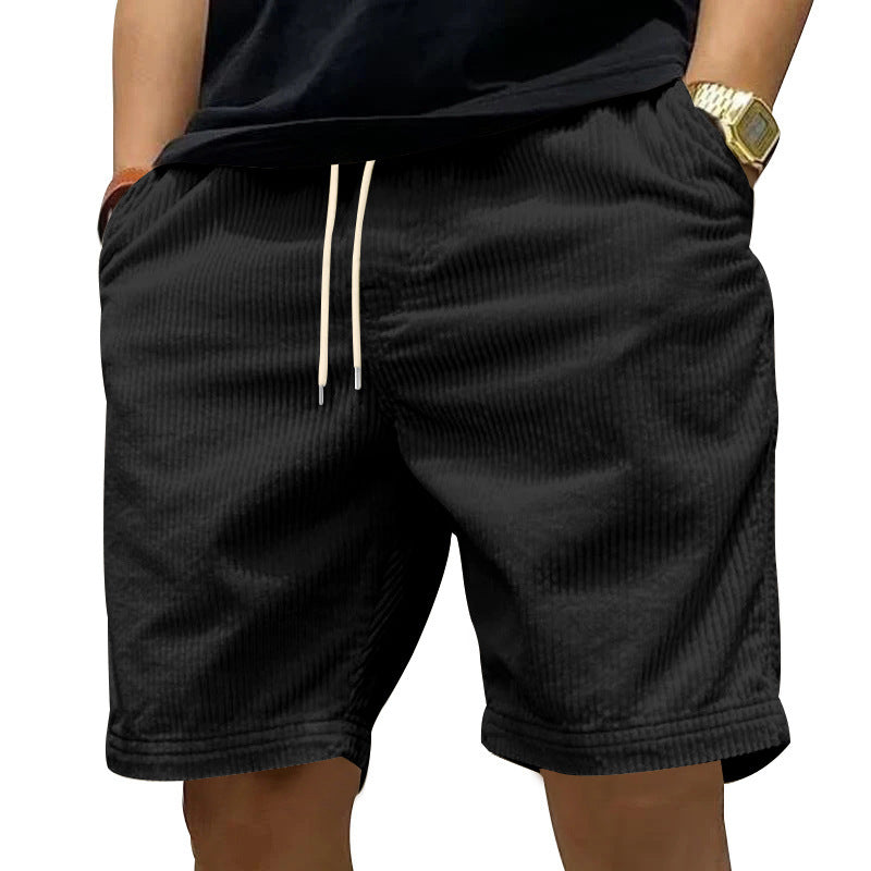 Men's All-matching Thin Corduroy Shorts