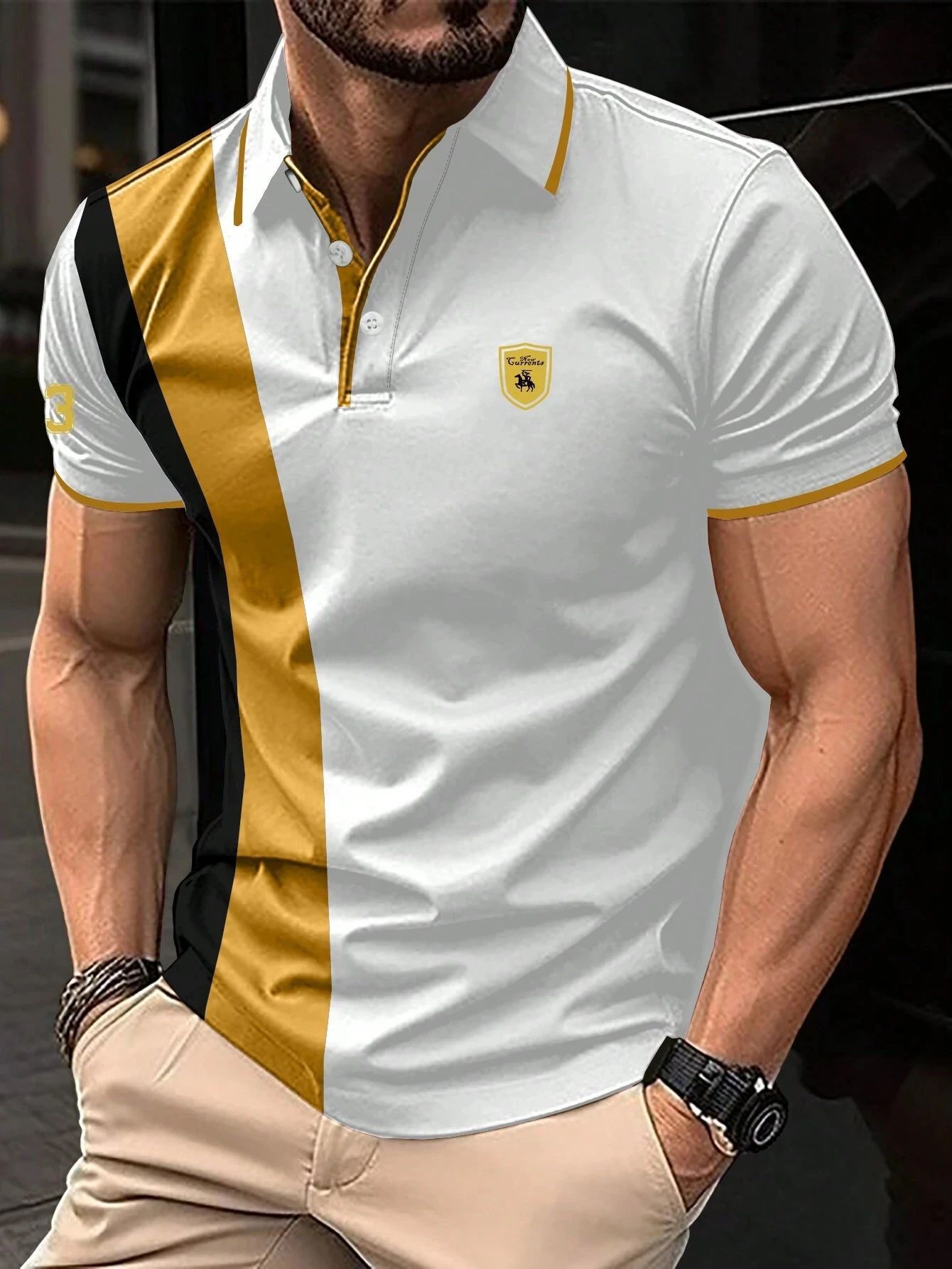 Men's Polo T-Shirt Short Sleeve