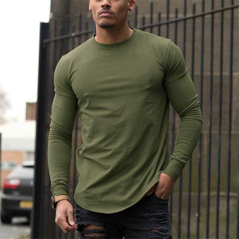 Men's Fitness Slim Long Sleeve T-shirt