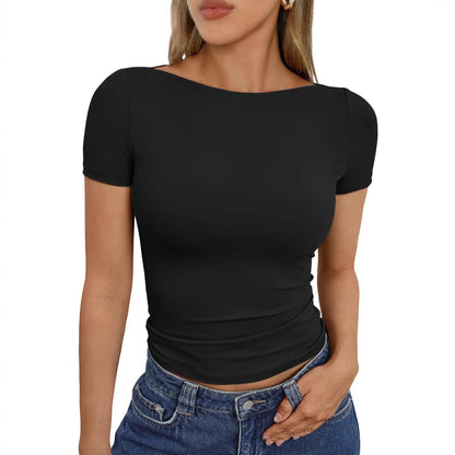 Slim Fit Hot Girl T-shirt