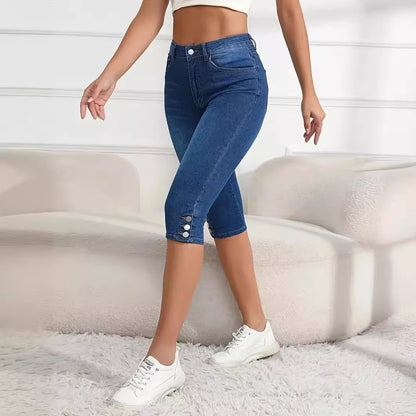 Women's Oversized Jeans Breasted