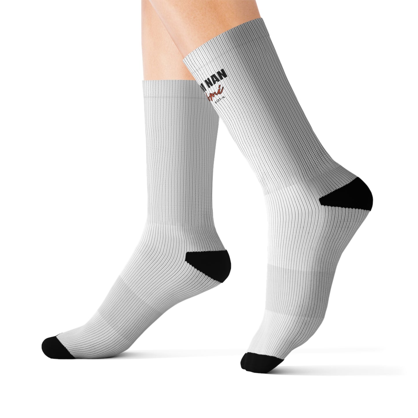 Comfortable Socks "Bondye m nan pap Domi"