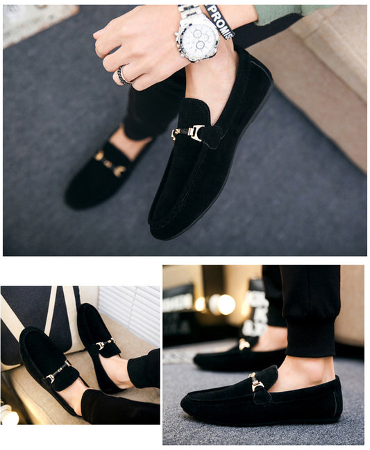 Men shoes peas shoes
